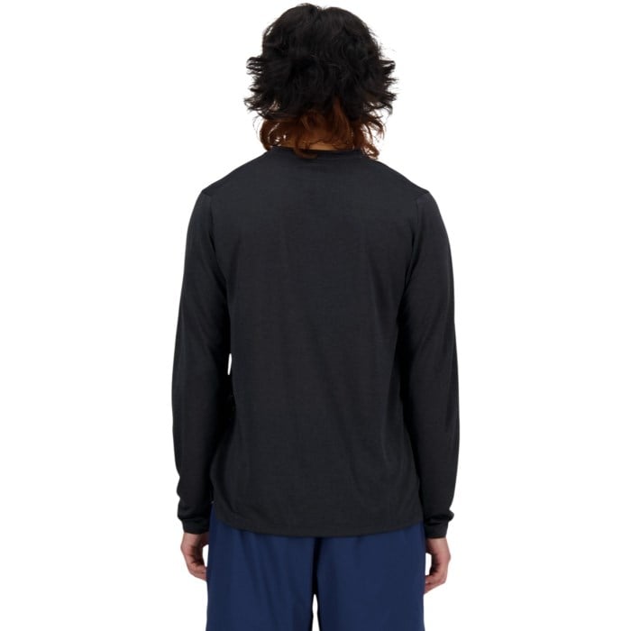 New Balance Athletics Mens Long Sleeve T-Shirt - Black