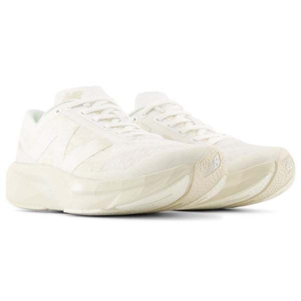 New Balance FuelCell Rebel v4 - Womens Running Shoes - White/Linen/Sea Salt