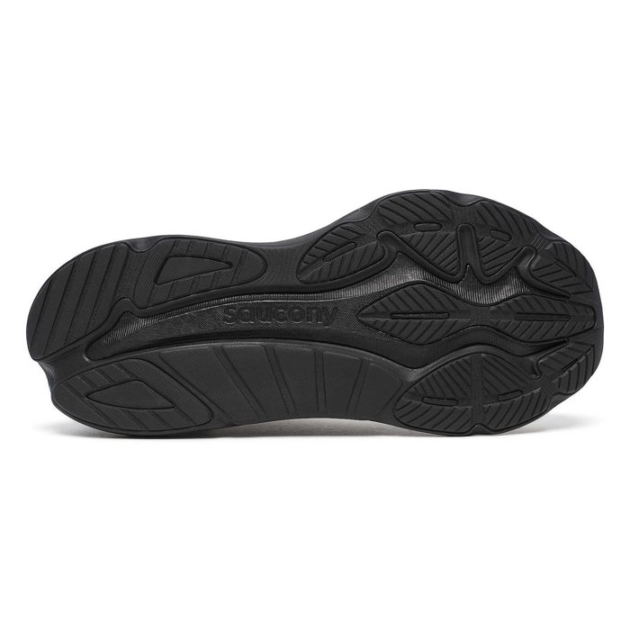Saucony Hurricane 24 - Mens Running Shoes - Triple Black
