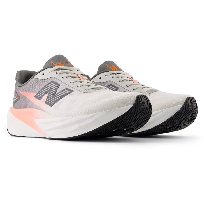 New Balance FuelCell Rebel v5 New York - Mens Running Shoes - Grapefruit/Grey Matter/Poppy