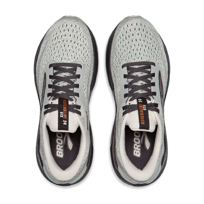 Brooks Adrenaline GTS 24 - Womens Running Shoes - Mercury/Ebony/Copper