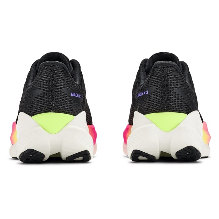 Hoka Mach X 3 - Womens Running Shoes - Black/Neon Nebula - image 5