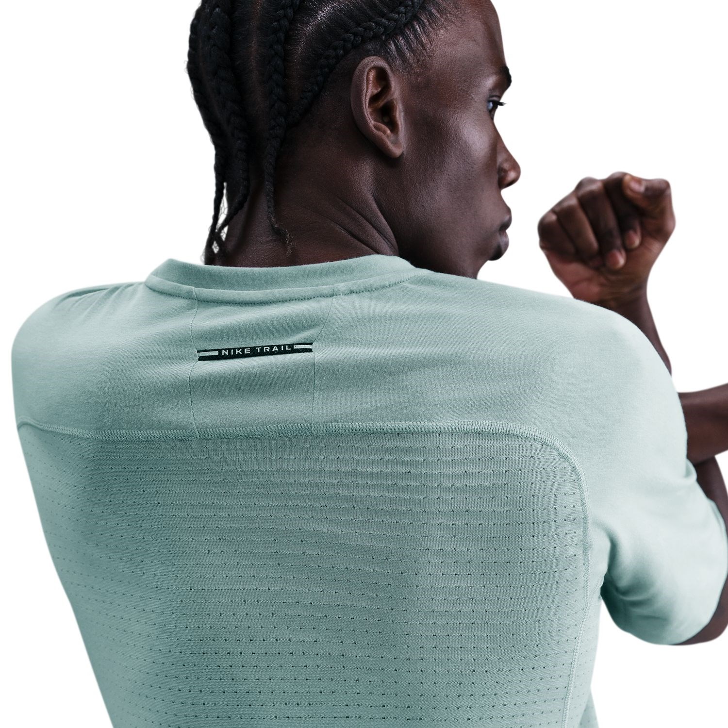 Nike Solar Chase ADV Running T-Shirt - Mens - Cannon/Black