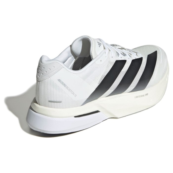 adidas Adizero Boston 13 - Mens Running Shoes - Cloud White/Core Black/Dash Grey - image 5