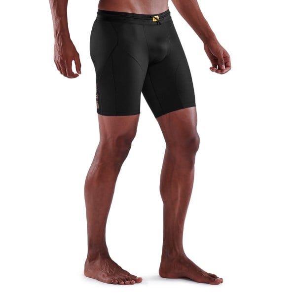 Skins Series-5 Mens Compression Powershorts - Black