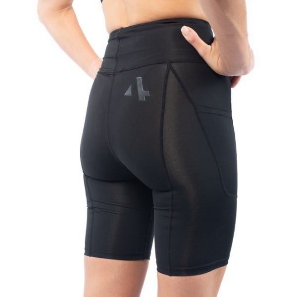 Sub4 Compression Womens Training Short Tights - Black