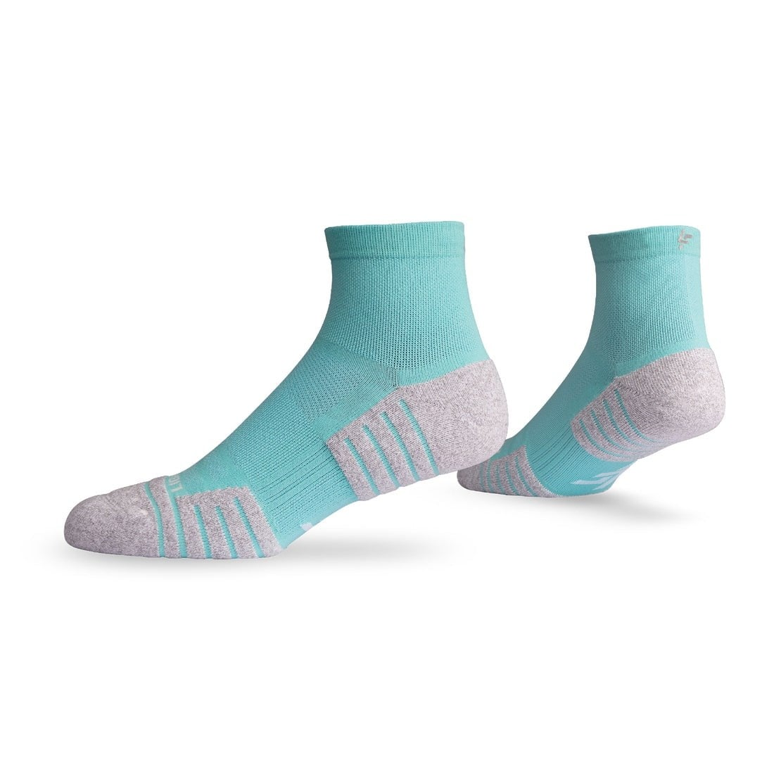 Lightfeet Performance Unisex Quarter Length Socks - Mint