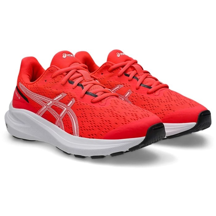 Asics GT-1000 13 GS - Kids Running Shoes - Flash Red/White