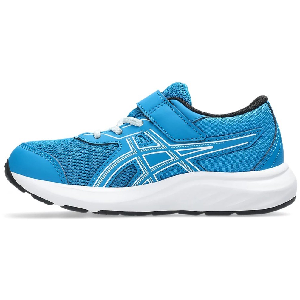 Asics Contend 9 PS - Kids Running Shoes - Aegean Blue/Cool Grey