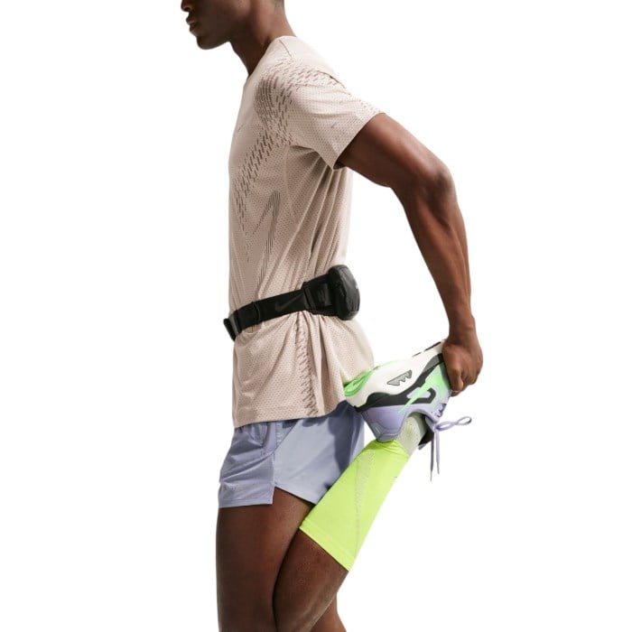 Nike Stride Mens Dri-Fit 5 Brief-Lined Running Shorts - Iron Purple/Indigo Haze/Reflective Silver