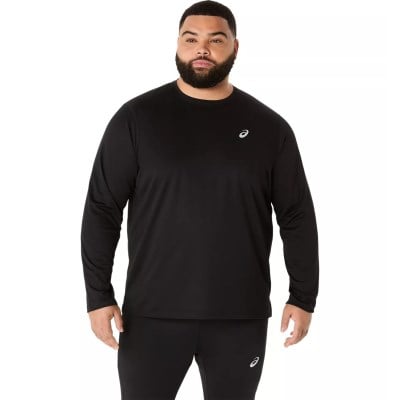 Asics Silver Mens Long Sleeve Top