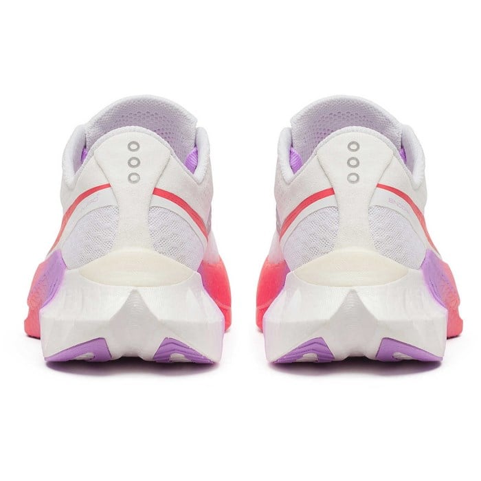 Saucony Endorphin Pro 4 - Womens Road Racing Shoes - White/Crocus