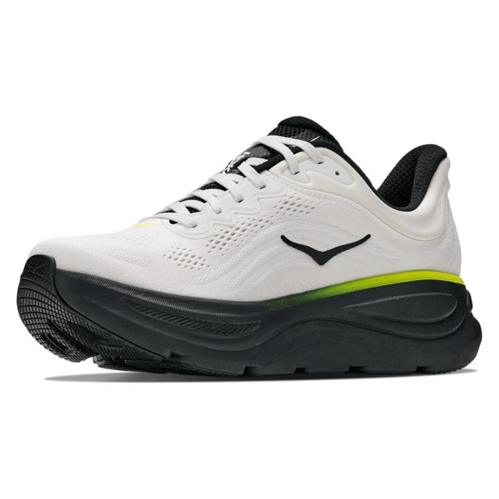 Hoka Bondi 9 - Mens Running Shoes - White/Citrus - image 7
