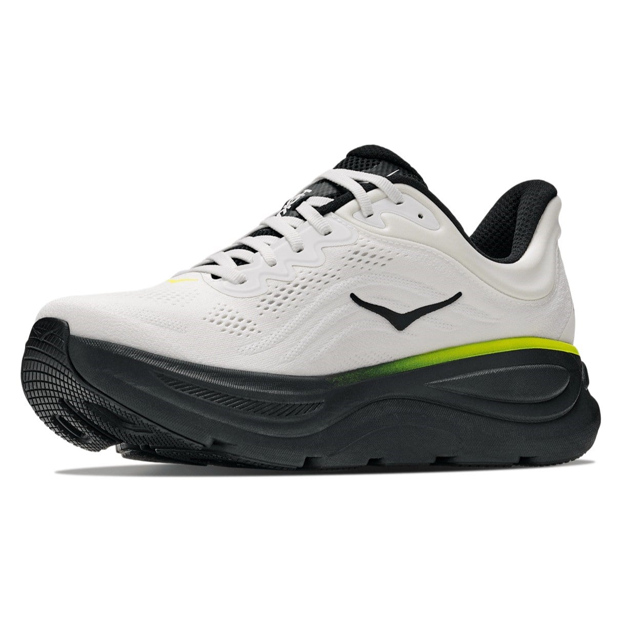 Hoka Bondi 9 - Mens Running Shoes - White/Citrus - image 7