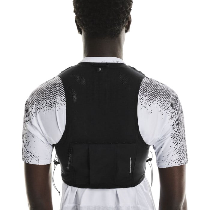 On Ultra Vest Pro with Flasks - Black