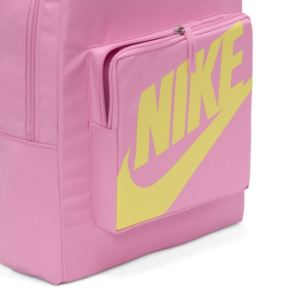 Nike Classic Kids Backpack Bag - Pink Rise/Pink Rise/Light Laser Orange