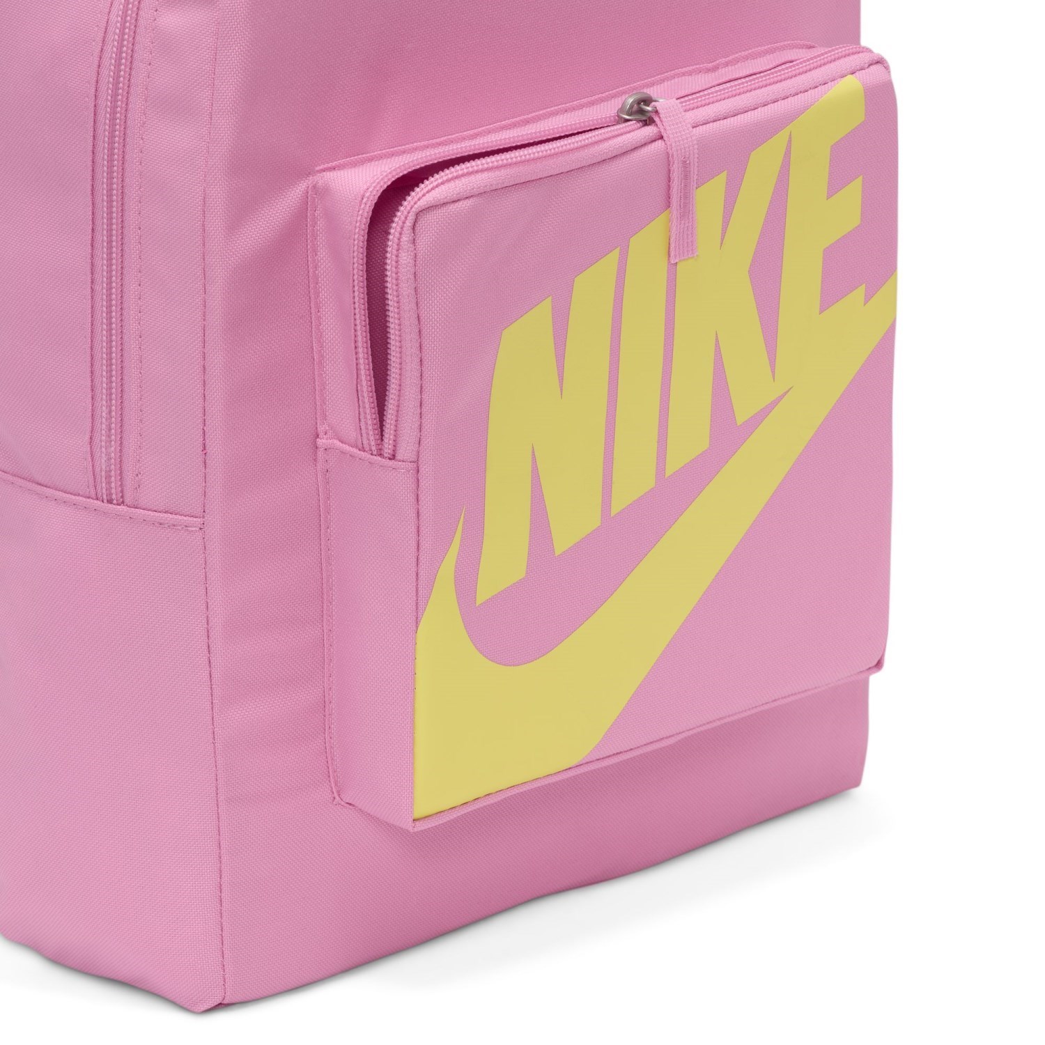 Nike Classic Kids Backpack Bag - Pink Rise/Pink Rise/Light Laser Orange