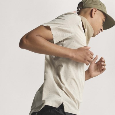 adidas ADI365 H.Koumori Mens Running T-Shirt - Putty Grey