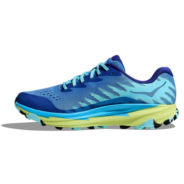 Hoka Torrent 3 - Mens Trail Running Shoes - Virtual Blue/Lettuce