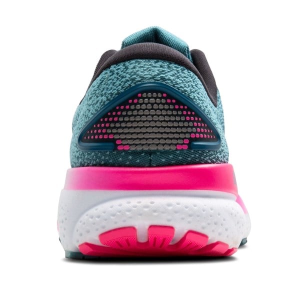 Brooks Ghost 16 - Womens Running Shoes - Blue/Pink/Moroccan Blue