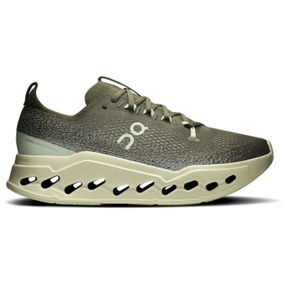 On Cloudsurfer Max - Mens Running Shoes - Olive/Seedling