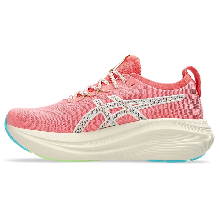 Asics Gel Nimbus 27 TR - Womens Trail Running Shoes - Nature Bathing/Guava