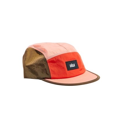 VAGA Pacer Cap - Flame Red/Coral/Brown