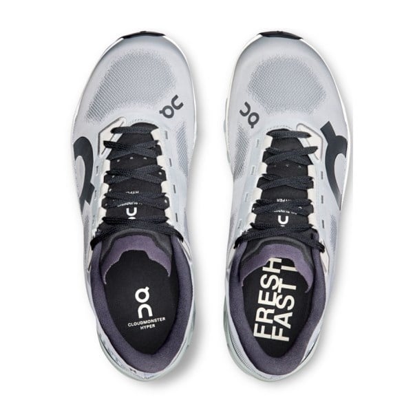 On Cloudmonster Hyper - Mens Running Shoes - Glacier/Ivory