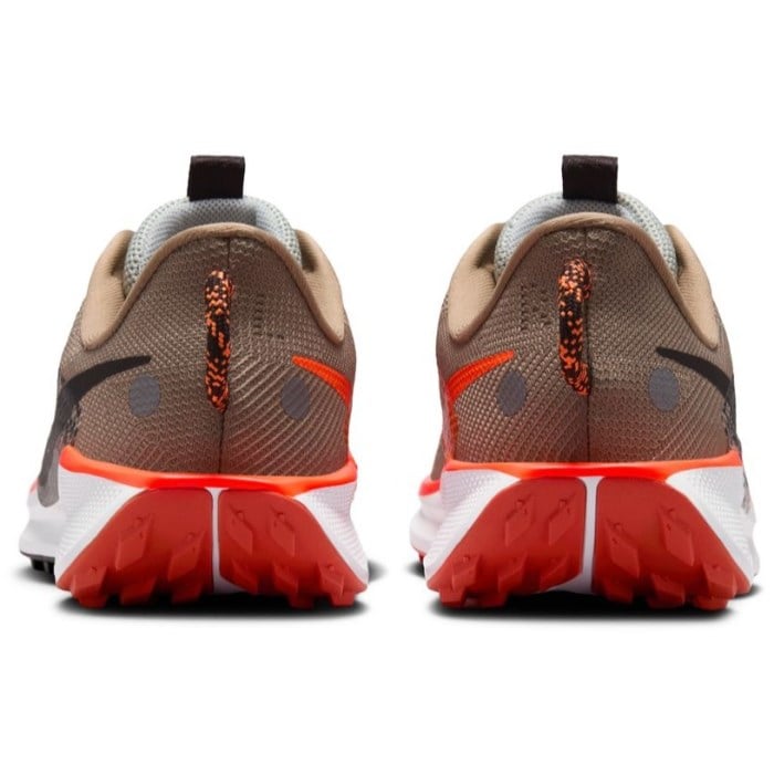 Nike Pegasus Trail 5 GS - Kids Trail Running Shoes - Khaki/Velvet Brown/Hyper Crimson