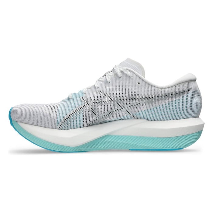 Asics Magic Speed 5 - Unisex Road Racing Shoes - White/Pure Silver - image 2