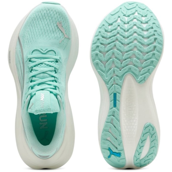Puma MagMax Nitro - Womens Running Shoes - Mint Melt/Speed Blue