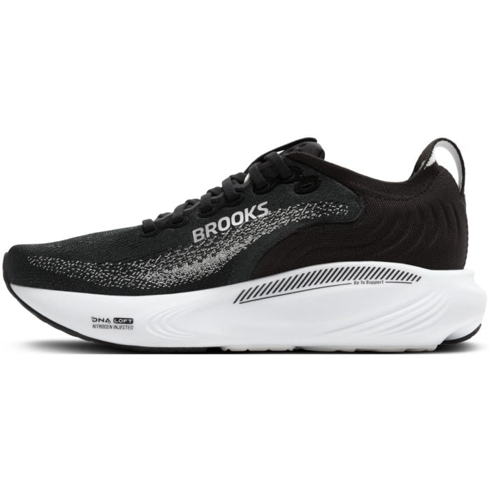 Brooks Adrenaline GTS 25 - Mens Running Shoes - Black/White