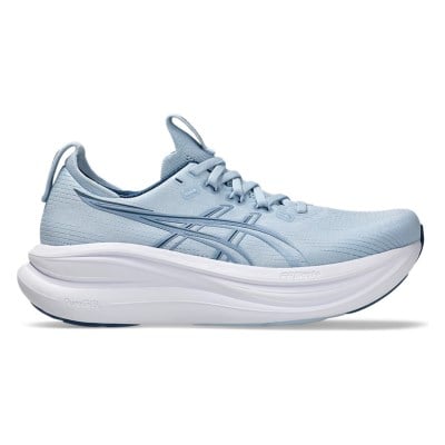 Asics Gel Nimbus 28 - Womens Running Shoes - Solid Air/Calm Indigo