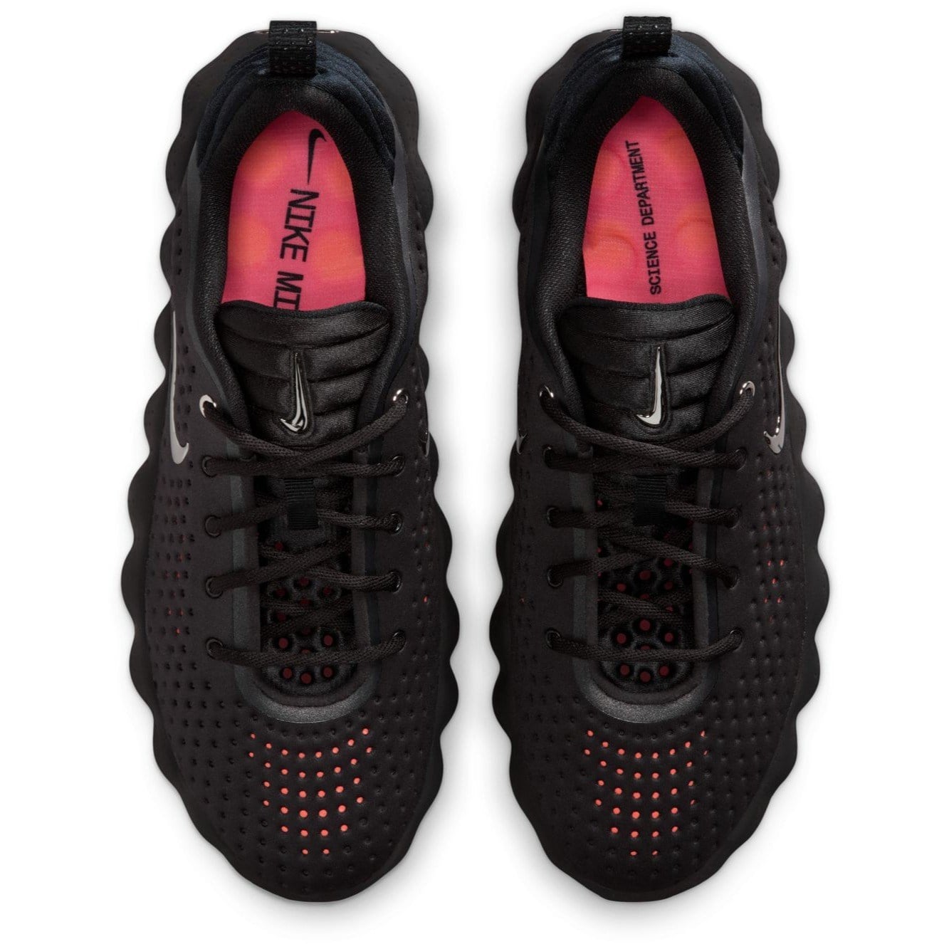 Nike Mind 002 - Mens Walking Shoes - Black/Chrome/Hyper Crimson/White