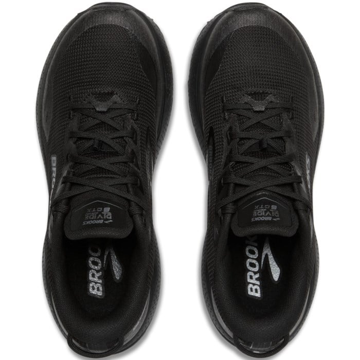 Brooks GTX Divide 6 - Womens Trail Running Shoes - Black/Black/Black