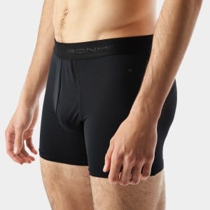 Ronhill 4.5 Inch Mens Boxer Short - All Black