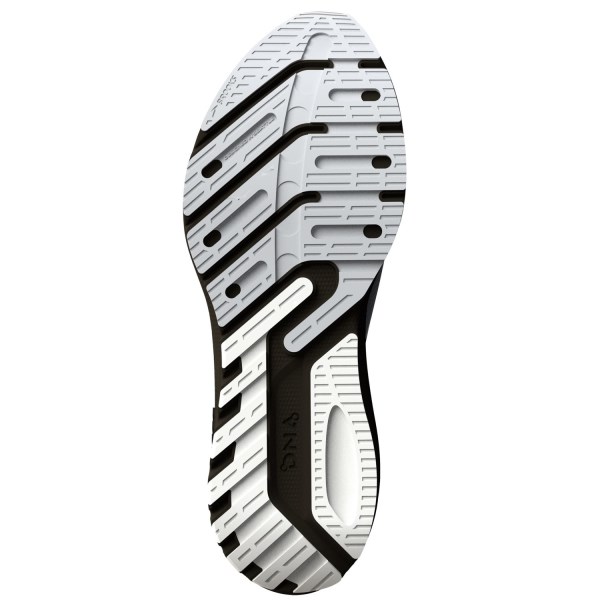 Brooks Launch GTS 10 - Mens Running Shoes - Black/Blackened Pearl/White
