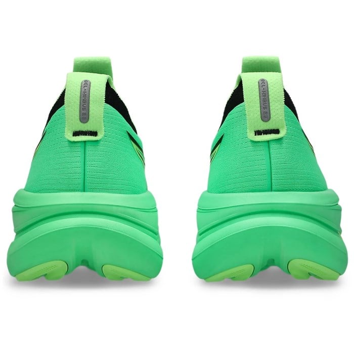 Asics Gel Nimbus 28 - Mens Running Shoes - Vital Green/Illuminate Green