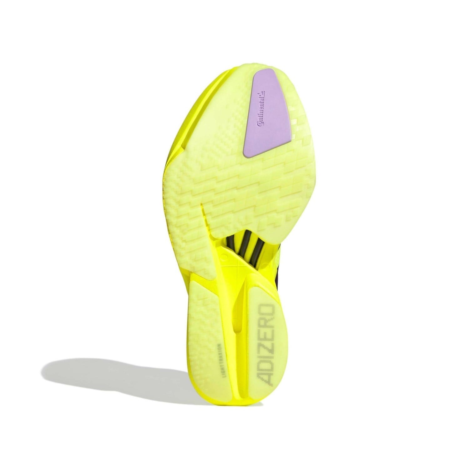 adidas Adizero Adios Pro 4 - Womens Racing Shoes - Solar Yellow/Aurora Plum/Powder Plum