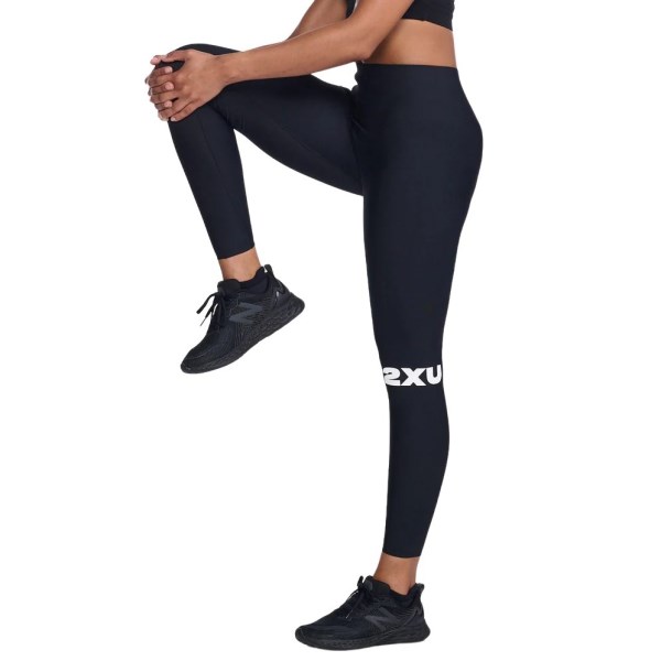 2XU Motion Sculpt Hi-Rise Womens Compression Tights - Black/White