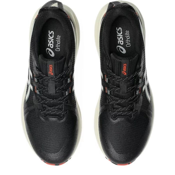 Asics Gel Venture 11 - Mens Trail Running Shoes - Black/Light Dust