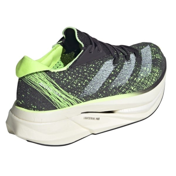 Adidas Adizero Prime X 2 Strung - Unisex Road Racing Shoes - Aurora Black/Zero Metallic/Green Spark