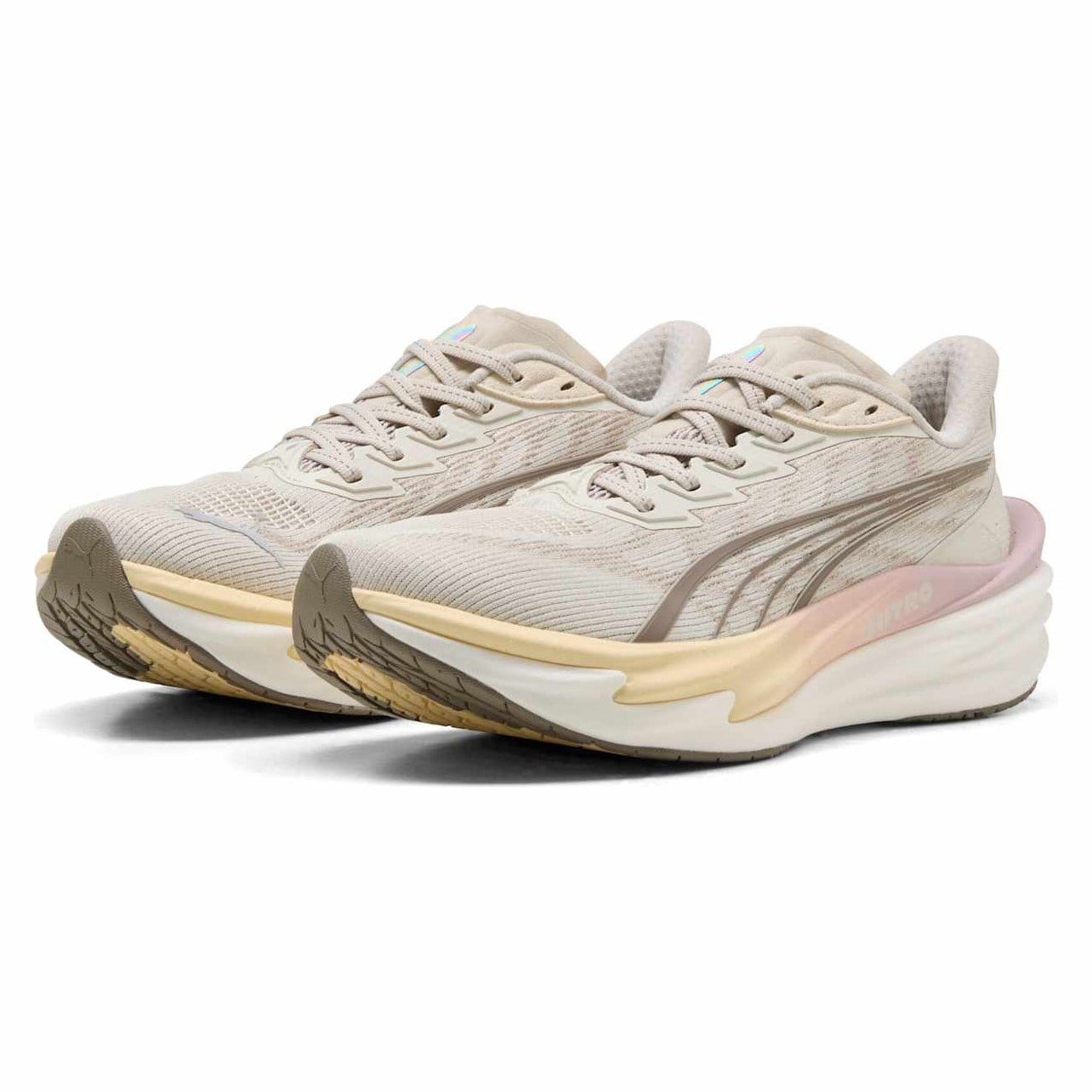 Puma Deviate Nitro 4 - Womens Running Shoes - Alpine Snow/Misty Pine - image 6