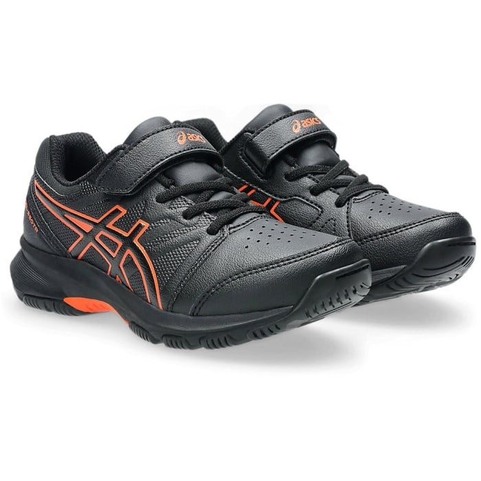 Asics Gel 550TR PS - Kids Cross Training Shoes - Black/Nova Orange