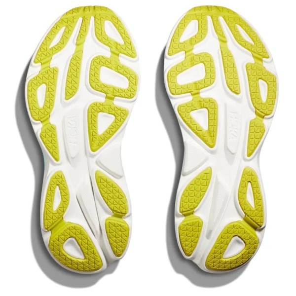 Hoka Bondi 8 - Mens Running Shoes - Airy Blue/Diva Blue