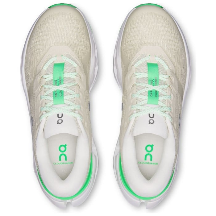 On Cloudrunner 3 - Womens Running Shoes - Ghost/Verdite - image 3