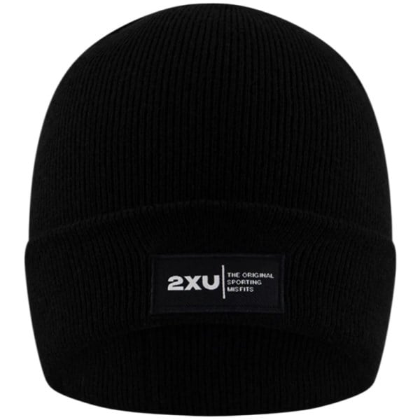 2XU Commute Beanie - Black/White