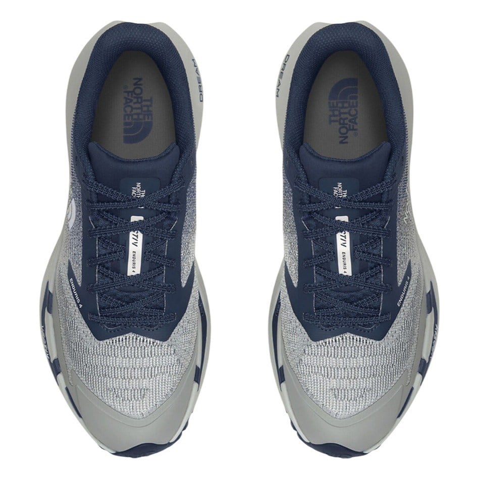 The North Face Vectiv Enduris 4 - Mens Trail Running Shoes - Glacier Grey/Summit Navy