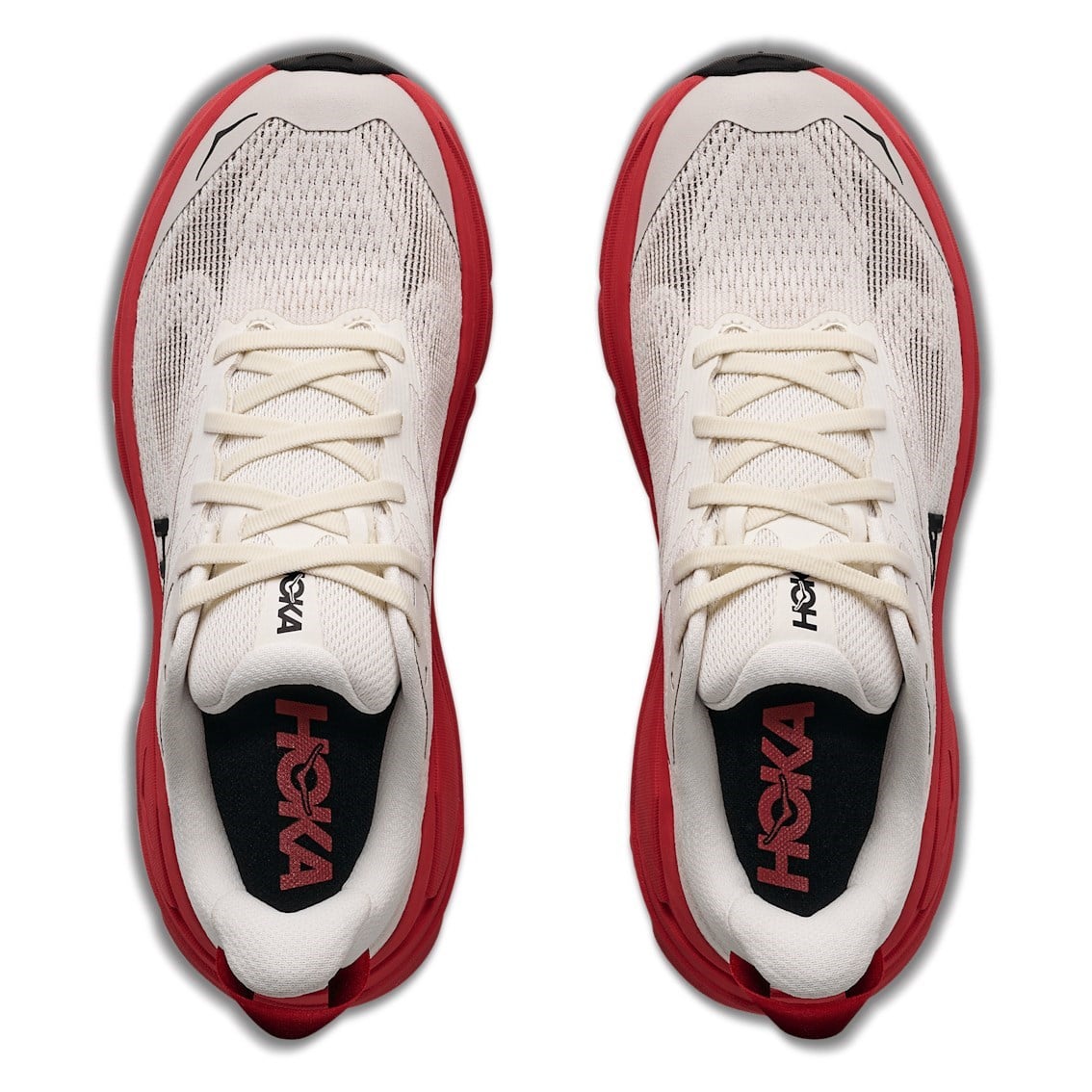 Hoka Challenger 8 - Womens Trail Running Shoes - Alabaster/Burnt Red - image 2