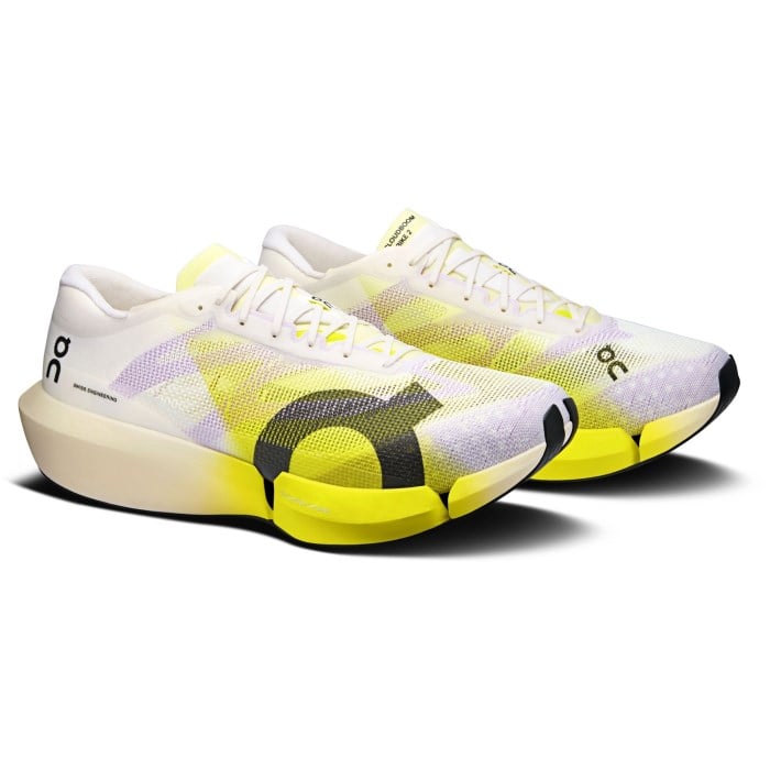 On Cloudboom Strike 2 - Unisex Racing Shoes - White/Lime - image 2